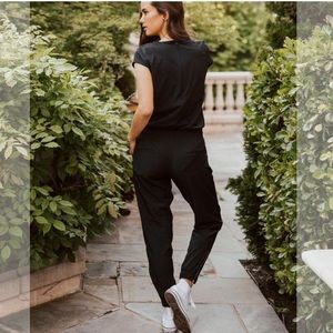 Albion Fit jumpsuit, black size small